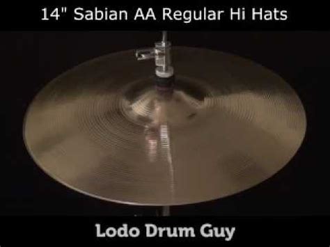 SOLD OUT 14 Sabian AA Regular Hi Hats YouTube