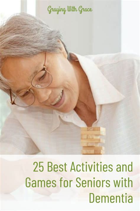 25 Best Activities And Games For Seniors With Dementia Artofit