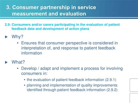 Ppt Enhancing Healthcare Quality Partnering With Consumers Standard