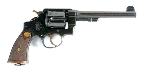 A 455 Mark II Hand Ejector Second Model Revolver By Smith Wesson