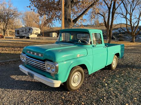 Very Nice 1959 Ford F 100 F100 Styleside Pickup Vintage For Sale