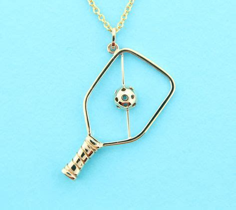 36 Best Pickleball Jewelry images | Jewelry, Gold, Paddle