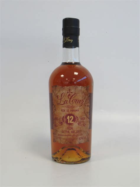 1 Blle Ron de Panama LA CRUZ Extra Anejo 12 ans d âge 70 cl 40