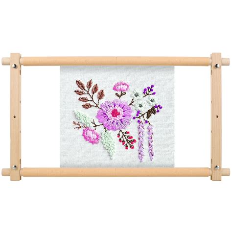 Embroidery Frame Needlepoint Embroidery Tapestry Scroll Frame Beech