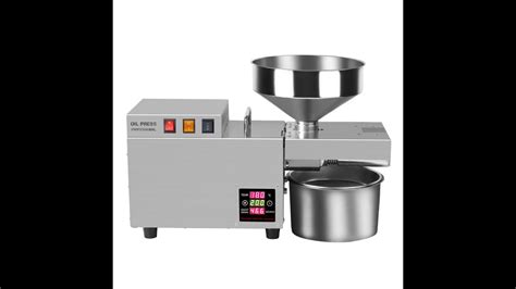 S S Temperature Control Oil Extractor Commercial Peanut Sesame