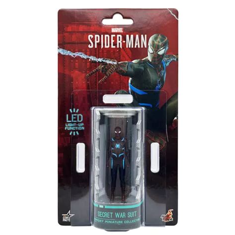 Hot Toys Marvel Spider Man Secret War Suit Armory Miniature Collectible Figure Picclick Uk