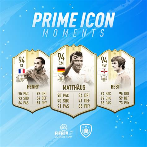 Fifa 19 Prime Icon Moments Nuove Versioni Delle Icone Momenti Prime