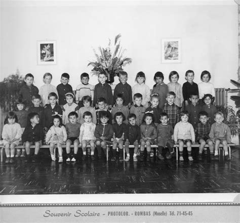 Photo De Classe Maternelle De 1967 Ecole Cote Des Roses Saint Hubert