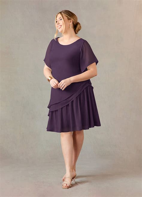 Plum Azazie Louisa Mother Of The Bride Dress Mother Of The Bride