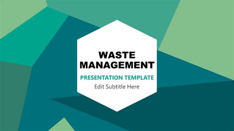 Waste Management Industry Powerpoint Template Slidemodel