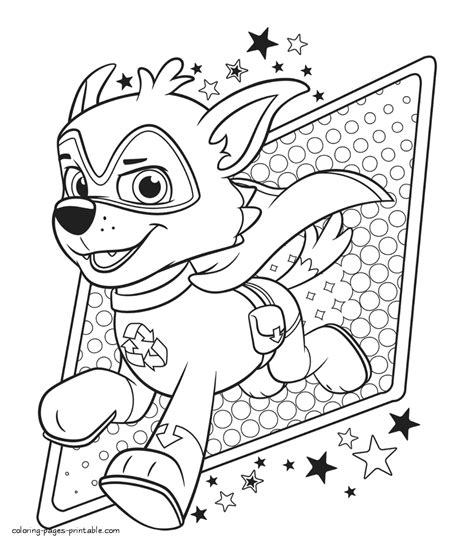 Free Paw Patrol coloring book printable || COLORING-PAGES-PRINTABLE.COM