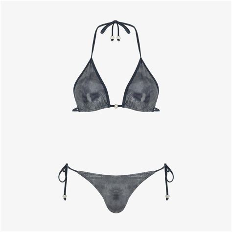 Biliana Doll Shiny Star Kadın GRİ Bikini Takımı S SHNY Occasion