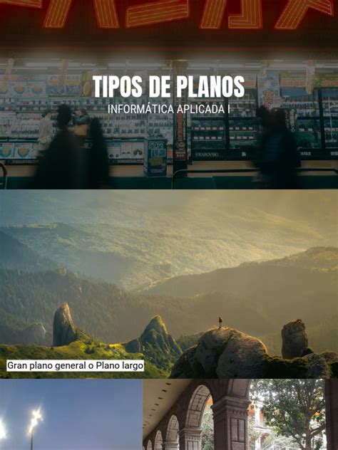 Tipos de Planos en Fotografía | PDF