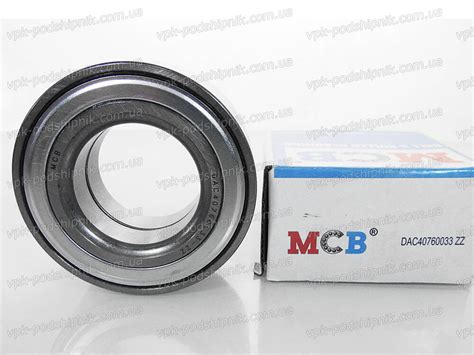 Bearing MCB DAC40760033 ZZ Buy Price 351 In Ukraine