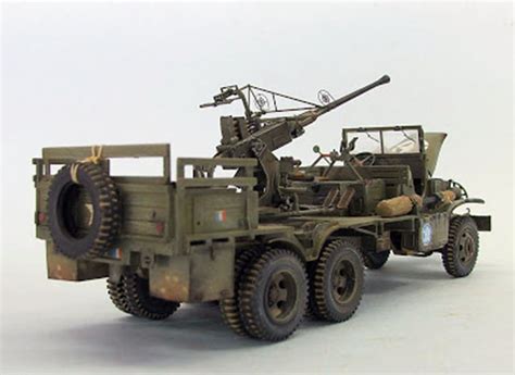 135 Gmc Bofors 40mm Gun Wwii France Transport Vehicle Hobbyboss 82459