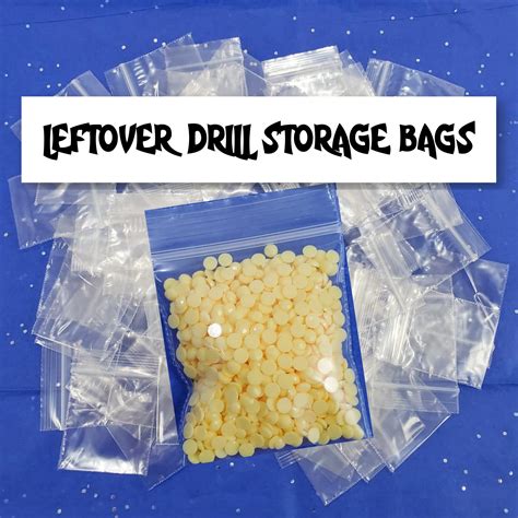 Diamond Painting Leftover Drill Storage Bags 15 Inch X 15 Etsy