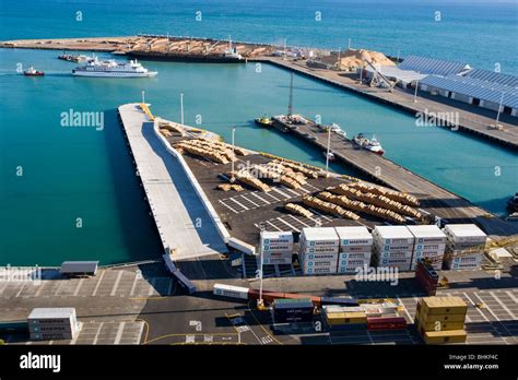 Port Of Napier New Zealand Stock Photo Alamy