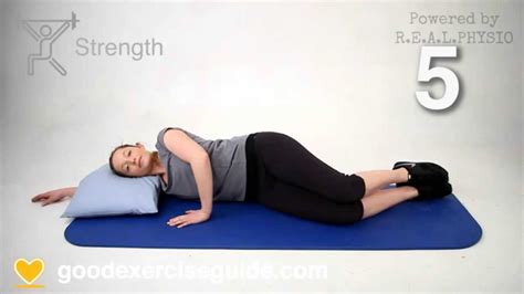 Hip Clam Strengthening Exercise Correct Technique Youtube