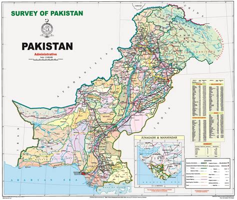 Administrative Map Of Pakistan