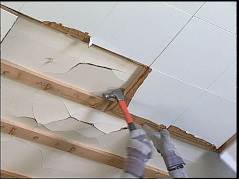 Basement Ceiling Tiles Replacing Image To U