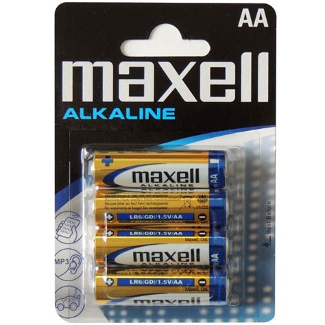 Pilhas AA LR6 Alkaline Maxell