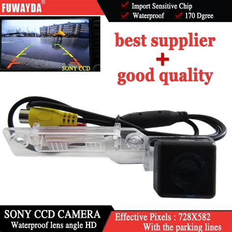 FUWAYDA SONY CCD Car Rear View Reverse Backup Parking Camera For