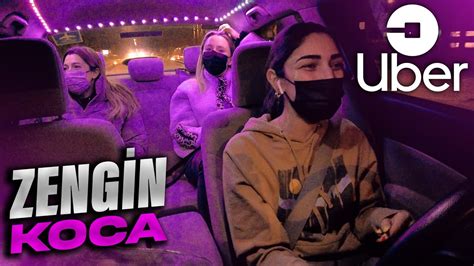 Zengin Koca Arayan Kadın Amerika da UBER YouTube