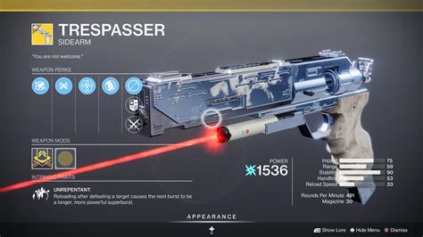 How To Get The Trespasser Exotic Catalyst In Destiny 2 Season Of The