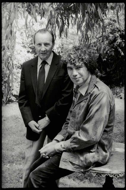 Sir Lennox and Michael Berkeley at their home (L.B: Composer, M.B ...