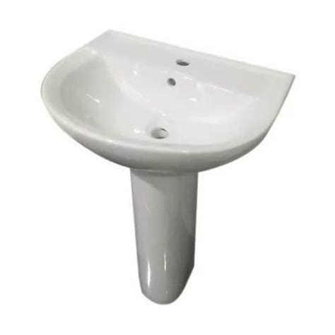 Pedestal Ceramic Wash Basin At Rs Ceramic One Piece Pedestal Wash