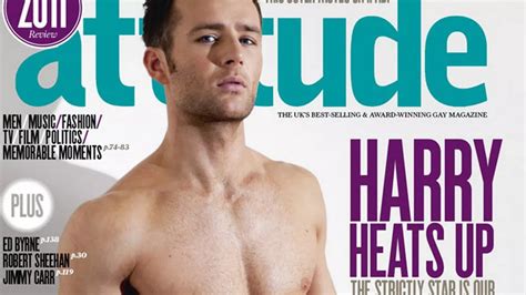 Strictly And McFly Star Harry Judd Strips Off As Hes Named Sexiest Man