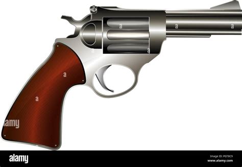 Revolver In Metallo Immagini Vettoriali Stock Alamy