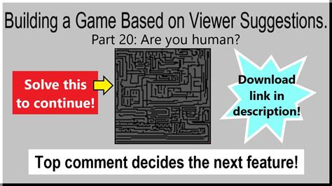 Making A Game But Viewers Add Weird Captchas YouTube
