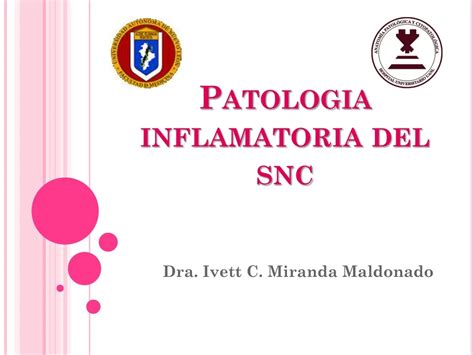 Ppt Patolog A Inflamatoria De Snc Powerpoint Presentation Free