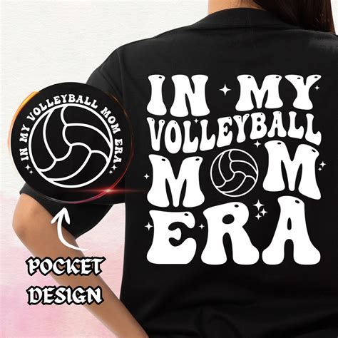 In My Volleyball Mom Era Svg Png Volleyball Mom Svg Volleyball Svg Png