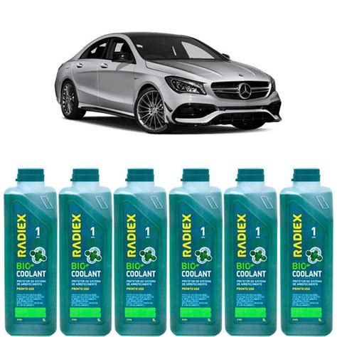 Kit Aditivo Radiador Bio Coolant Pronto Para Uso Verde Mercedes