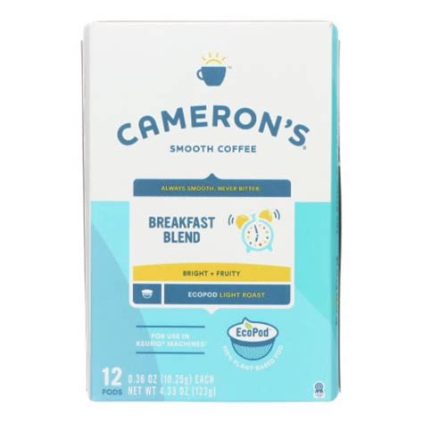 Cameron S Breakfast Blend Light Roast Coffee Pods Ct Kroger