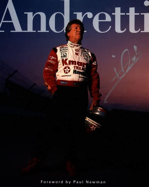 Indy Racing Legend Mario Andretti Signed 8x10 Photo Memorabilia For Less