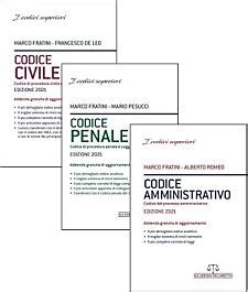 Kit Codici Superiori Civile Penale Amministrativo Concorso