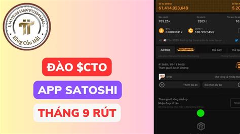 H Ng D N Khai Th C Cto Tr N App Satoshi Mining L Blog C A H I Youtube