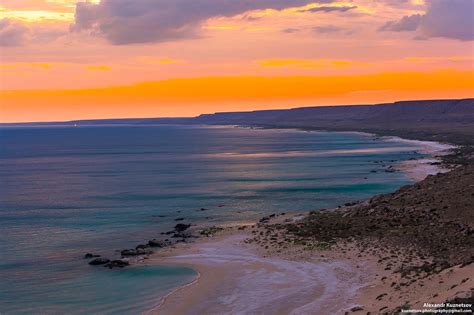 Beach In Golubaya Bay A Wonderful Site On The Caspian Coast