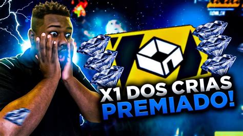 X1 DOS CRIA AO VIVO SALA PREMIADA VALENDO DIAMANTES FREE FIRE AO