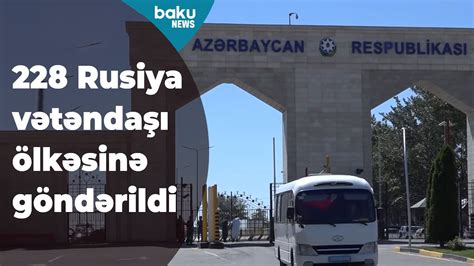 Pandemiya səbəbindən Azərbaycanda qalan Rusiya vətəndaşları Baku TV