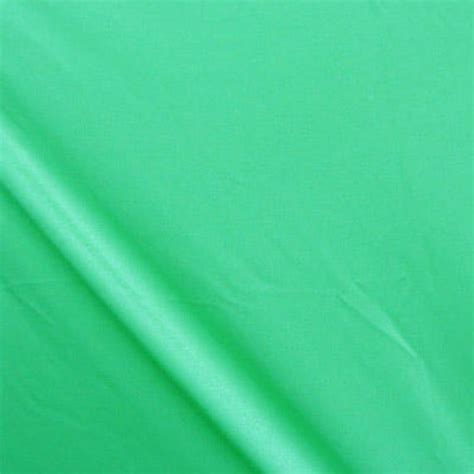 Shiny Finish Milliskin Nylon Spandex Fabric Mint Green 4 Way Stretch