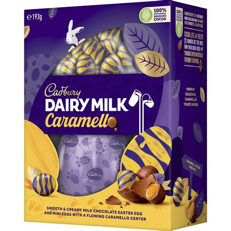 Cadbury Caramello Chocolate Easter Eggs Gift Box G Woolworths