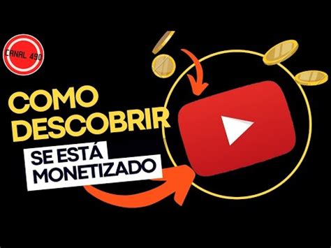 Como saber se um canal no YouTube está monetizado YouTube