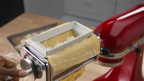 Prensa Para Pasta Fresca Para Batidoras Kitchenaid Youtube