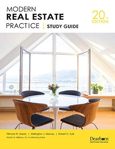 Study Guide For Modern Real Estate Practice Fillmore W Galaty