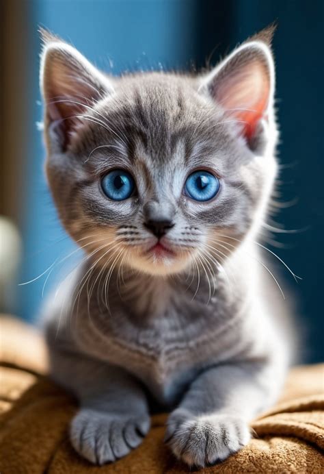 kitten with blue eyes Prompts | Stable Diffusion Online