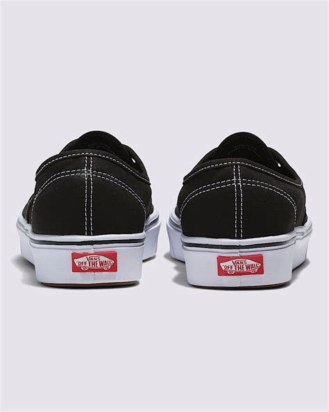 Vans Comfycush Authentic Blacktrue White Shoe